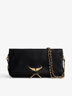 Zadig & Voltaire  -  Pochette Rock noir doré