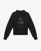 Isabel Marant  -  Pull à logo noir femme