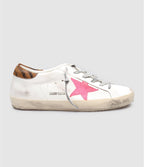 Golden Goose  -  Super-Star rose-léopard femme