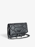 Zadig & Voltaire  -  Pochette Rock noir matelassée