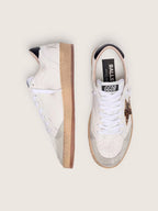 Golden Goose - Ball Star léopard et contrefort noir