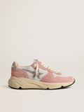 Golden Goose - Running Sole à paillettes argentées