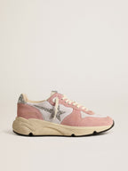 Golden Goose - Running Sole à paillettes argentées