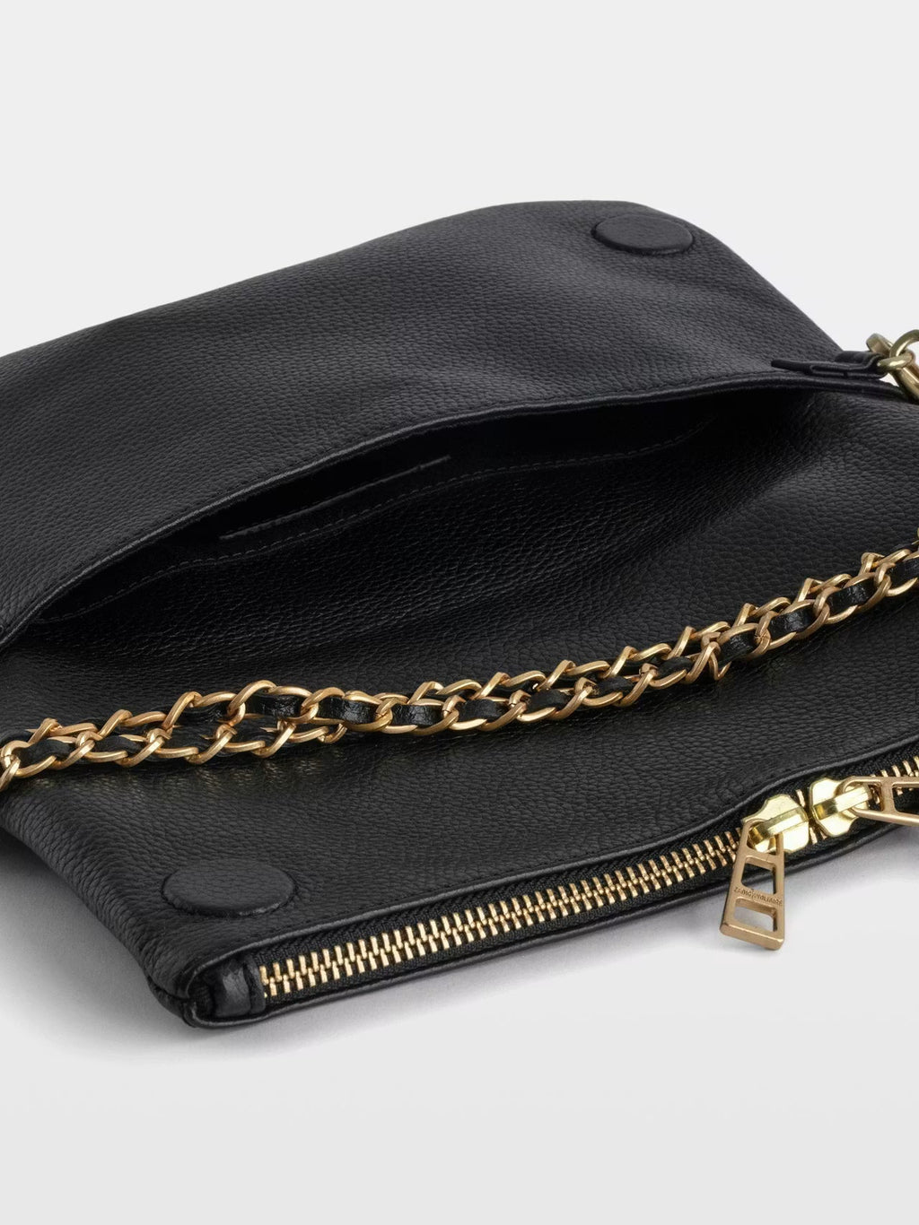 Zadig & Voltaire  -  Pochette Rock noir doré