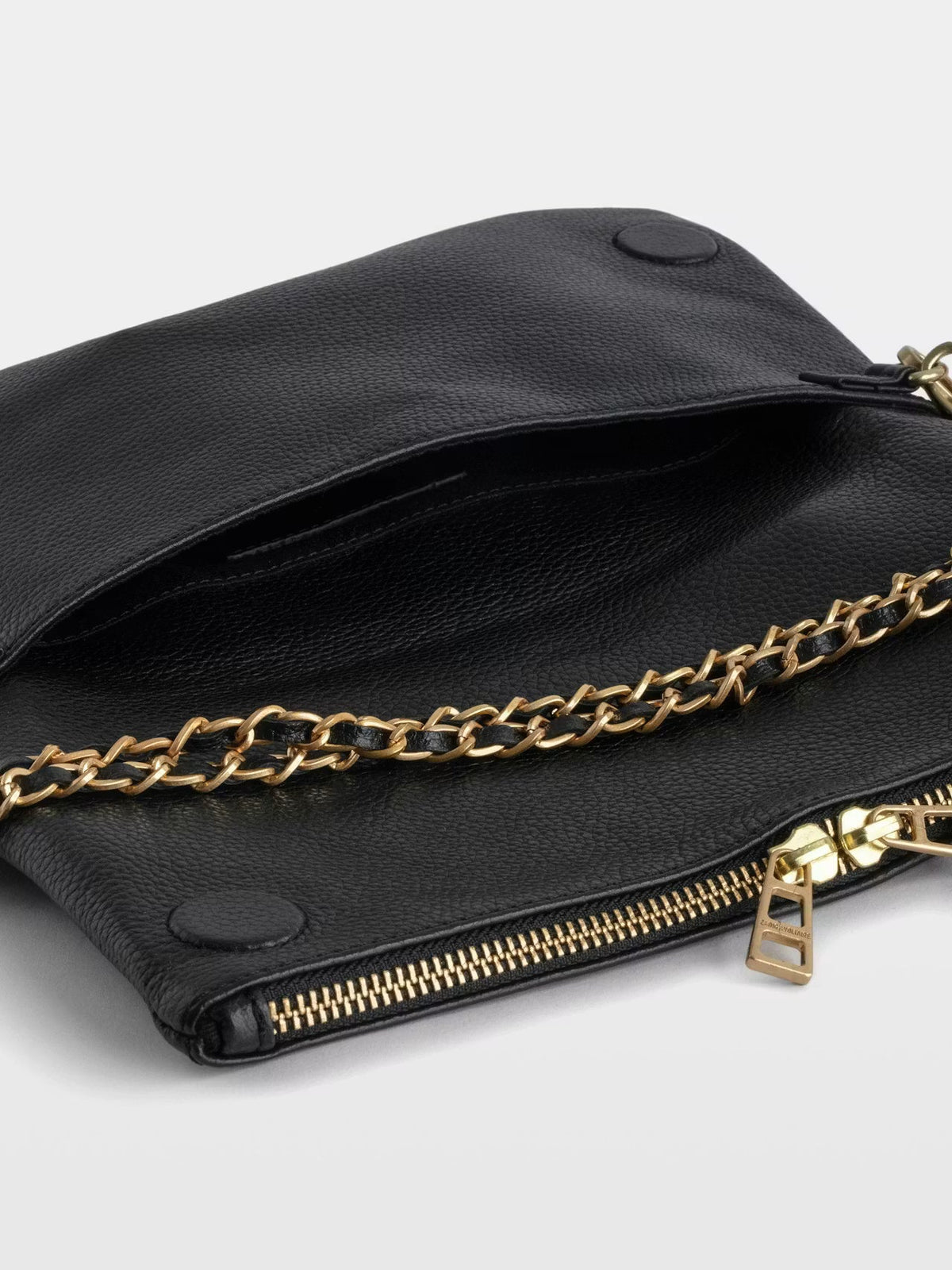 Zadig & Voltaire  -  Pochette Rock noir doré