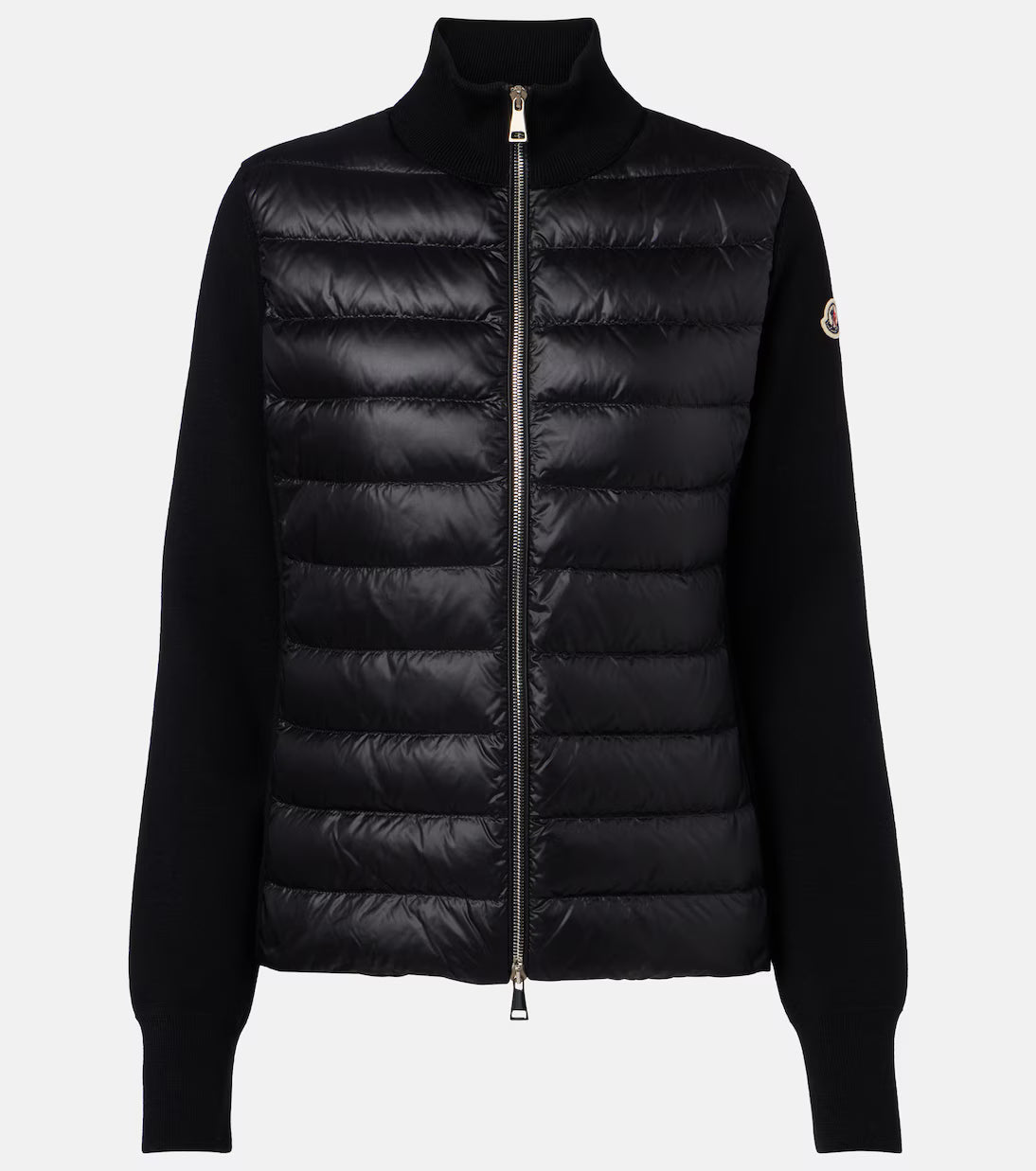 Moncler - Cardigan matelassé en laine