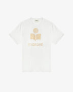 Isabel Marant - teeshirt femme blanc/or